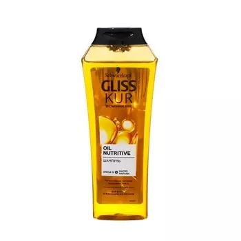Шампунь для волос Gliss Kur Oil Nutritive, для длинных секущихся волос, 250 мл