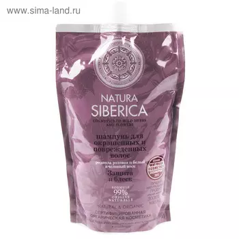 Шампунь для волос Natura Siberica «Защита и блеск», дой-пак, 500 мл