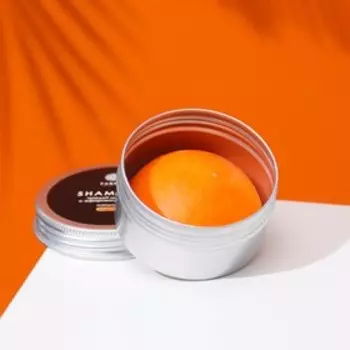 Шампунь Fabrik Cosmetology, твердый с эфирным маслом "Мандарин" , 55 г