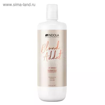 Шампунь Indola Blond Addict, для всех типов волос, 1000 мл