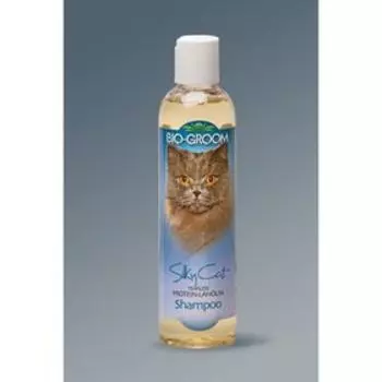 Шампунь-кондиционер Bio-Groom Silky Cat Shampoo для кошек шелковый, 236 мл