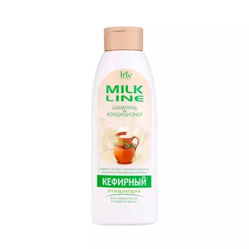 Шампунь-кондиционер для волос Iris Cosmetic «Кефирный», очищающий, 500 мл