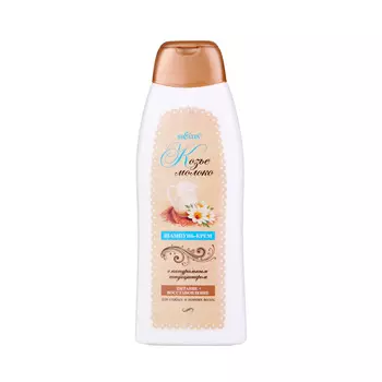 Шампунь-крем для волос BIELITA «Козье молоко» питательный, 500 мл