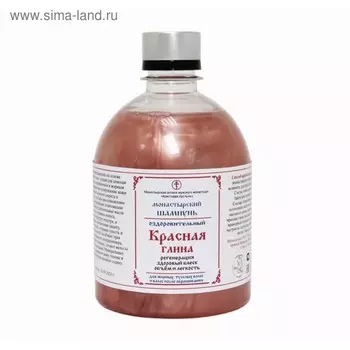 Шампунь Монастырский «Красная глина», бессульфатный 500 мл.