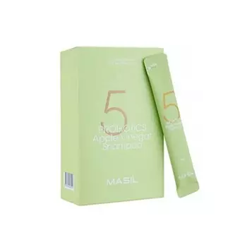 Шампунь против перхоти 5 probiotics apple vinegar с яблочным уксусом и пробиотиками 20x8 мл 978631