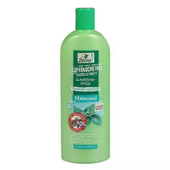 Шампунь «Весна», здравкосметик мятный, 400 мл