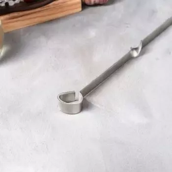 Шампур армянский, 72 см х 2 мм, металлическая ручка, рабочая часть 60 см