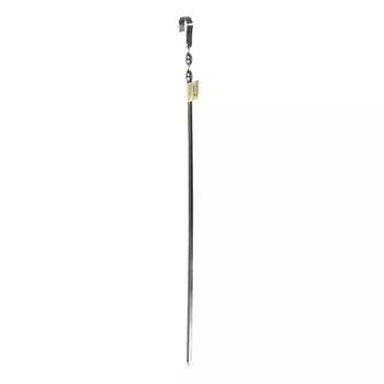 Шампур угловой BOYSCOUT, 570х10х1 мм, из нержавеющей стали