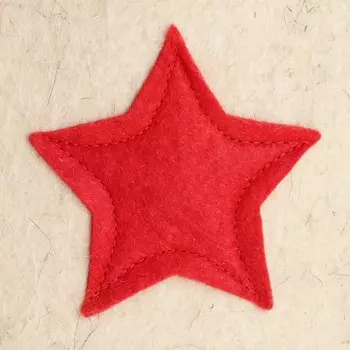 Шапка банная "Будёновка" белая, РУССКИЙ ВОЙЛОК, 100% "наша" шерсть