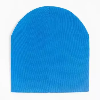 Шапка детская, цвет синий, размер 52-54