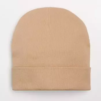 Шапка детская, цвет бежевый, размер 44-47 см
