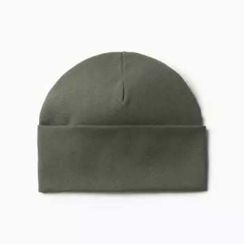 Шапка детская, цвет хаки, размер 52-54