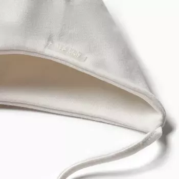 Шапка детская, цвет молочный, размер 46-48