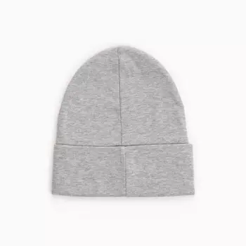 Шапка детская, размер 46-48, серый меланж