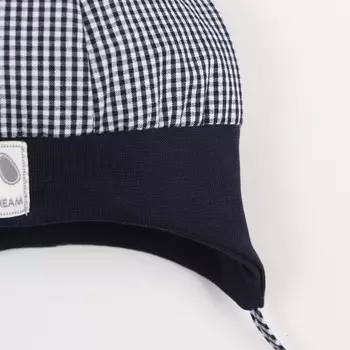 Шапка детская, цвет синий, размер 46-48