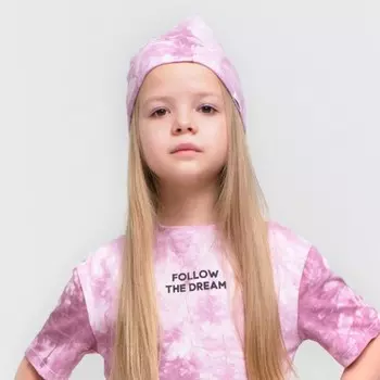 Шапка детская KAFTAN "Dream", р-р 48, лиловый тай-дай