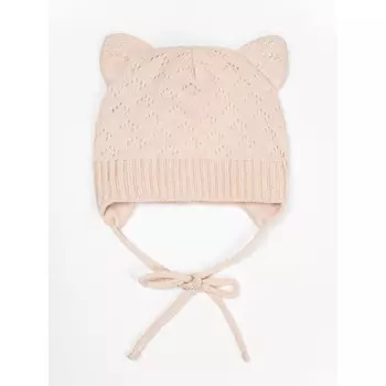 Шапка детская Pure Love с подкладом, размер 42-44 см, цвет молочный