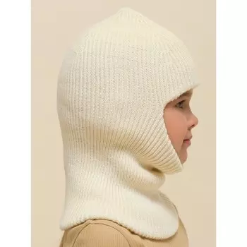 Шапка детская, размер 48-50, цвет молочный