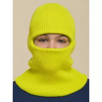 Шапка детская, размер 48-50, цвет жёлтый