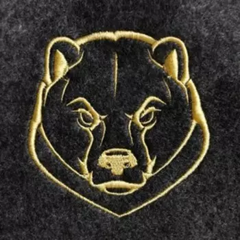 Шапка для бани и сауны, «Медведь», полиэфир 70%, шерсть 30%, «Добропаровъ»