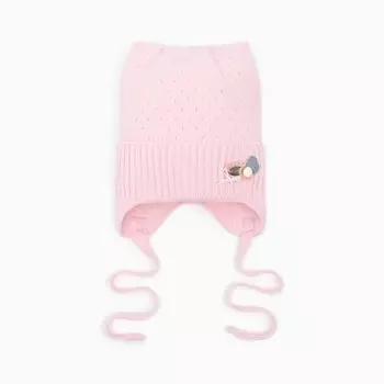 Шапка для девочки А.900, цвет сиреневый, размер 50-52 (3-5 лет)