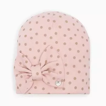 Шапка для девочки А.901, цвет розовый, размер 50-52 (3-5 лет)