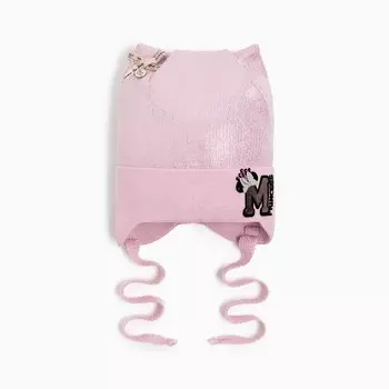 Шапка для девочки А.903, цвет розовый, размер 50-52 (3-5 лет)