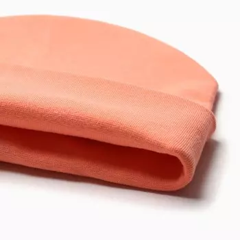 Шапка для девочки,цвет персиковый, размер 52