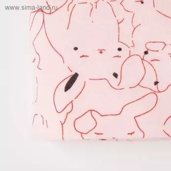 Шапка для девочки, цвет розовый, размер 44-46