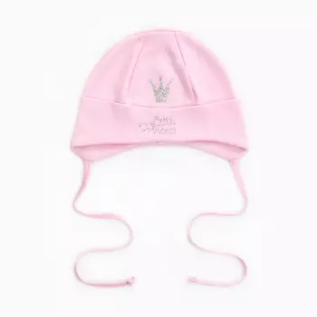Шапка для девочки, размер 38-40, светло-розова
