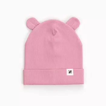 Шапка для девочки, размер 44-46, светло-розовая