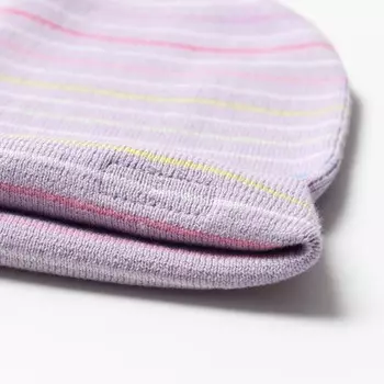 Шапка для девочки, цвет светло-сиреневый, размер 54-56