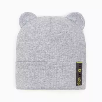 Шапка для мальчика А.905, цвет серый, размер 50-52 (3-5 лет)