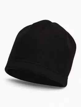 Шапка флисовая, размер L-XL, чёрная
