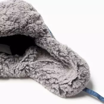 Шапка "Марио" для мальчика, цвет серо-синий, размер 44