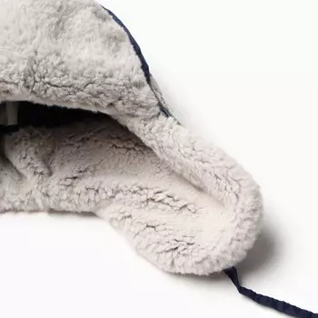 Шапка "Марио" для мальчика, цвет синий, размер 46