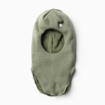 Шапка-шлем для мальчика, размер 42-46, хаки