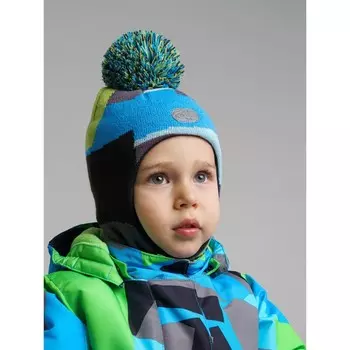 Шапка-шлем для мальчика, размер 48