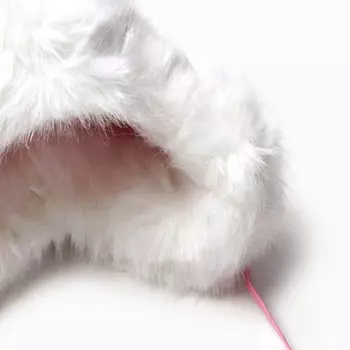 Шапка "Стрекоза" для девочки, цвет розовый/белый, размер 48