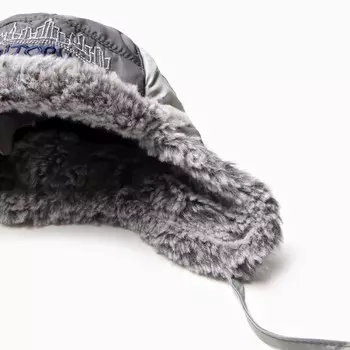 Шапка "Терри" для мальчика, цвет серый/светло-серый, размер 48