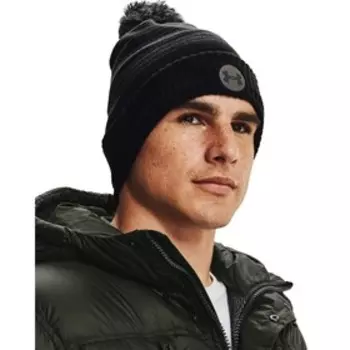 Шапка унисекс Under Armour Truckstop Fleece Beanie, размер OSFM EUR (1365922-001)