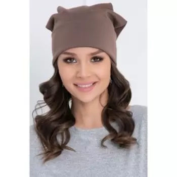 Шапка женская «Галатони браун», размер 55