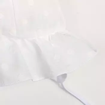 Шапка детская, размер 48-50, белая