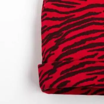 Шапочка детская, цвет красный, размер 40-44