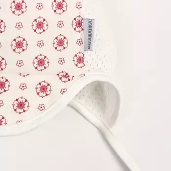 Шапочка детская, цвет красный, размер 42-44