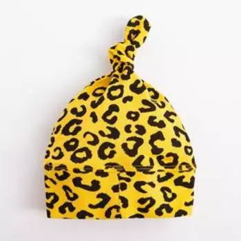 Шапочка детская, цвет жёлтый, размер 48