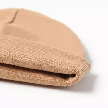 Шапочка детская Крошка я со снудом, р. 46, шоколадный