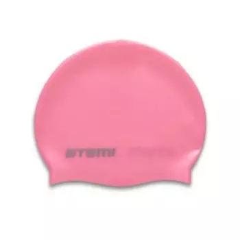 Шапочка для плавания Atemi SC304, силикон, цвет вишнёвый