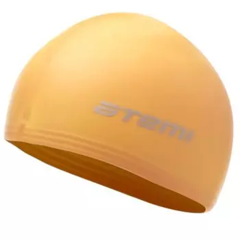 Шапочка для плавания Atemi TC304, детская, тонкий силикон, цвет оранжевый