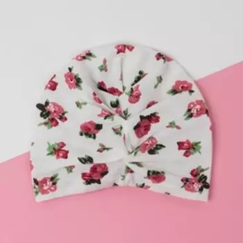 Шапочка Крошка Я "Цветочек" бел. р-р 48